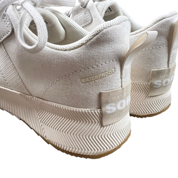 SOREL Out N About III Women’s Cream Sneakers SZ 9.5 - Picture 6 of 10
